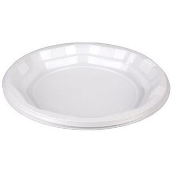Plastik Tabak - 17 cm - 100 Adet